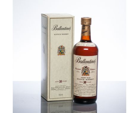BALLANTINE'S 30 YEAR OLD LIMITED EDITION
Blended Scotch Whisky. Limited Edition, released 1995. Full bottle size, no capacity