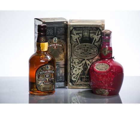 CHIVAS REGAL 12 YEARS OLD
Blended Scotch Whisky. 70cl, 40% volume. In carton.
ROYAL SALUTE 21 YEAR OLD
Blended Scotch Whisky 