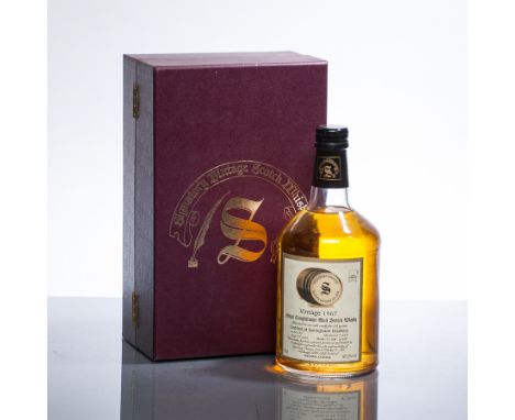 SPRINGBANK 1967 SIGNATORY VINTAGE
Single Campbeltown Malt Whisky from Cask No. 1944, distilled 20.5.67, bottled 18.7.2001. Bo