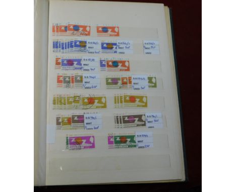 British Commonwealth 1965 ITU and Int Co-op year A-Z m/m and used collection in stock book. 