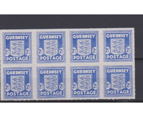 Guernsey 1941 occupation definitives SG 1f-3a u/m set in pairs. Cat value £45Guernsey 1941 occupation definitive SG 3a u/m 2.