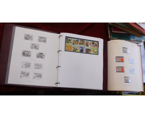 Great Britain 2005-2008 Stanley Gibbons album with u/m collection plus Stanley Gibbons album, with few 1960s sets and envelop