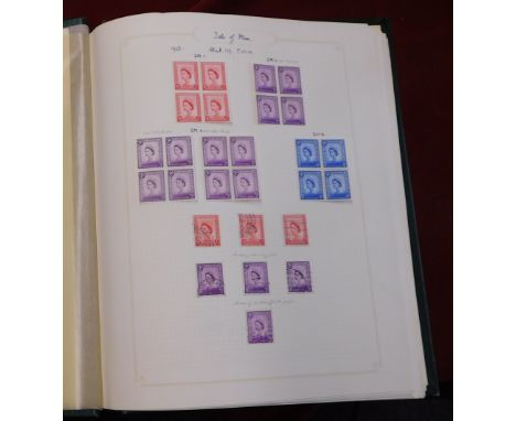 Isle of Man 1958-1980 Favourite Philatelic Album with m/m and used and u/m miniature sheets
