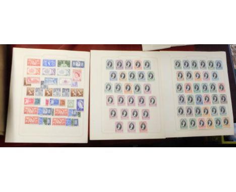 British Commonwealth Omnibus 1953 Coronation Omnibus sets (106), m/mint. Cat £150