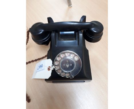  Sale Item:    BLACK TELEPHONE (AF)   Vat Status:   No Vat   Buyers Premium:  This lot is subject to a Buyers Premium of 15% 