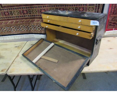  Sale Item:    BLACK TOOL CHEST WITH DRAWERS (AF)  Vat Status:   No Vat   Buyers Premium:  This lot is subject to a Buyers Pr