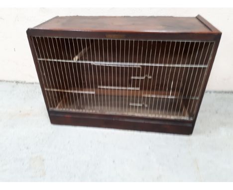  Sale Item:    MAHOGANY & PINE BIRD CAGE (AF)   Vat Status:   No Vat   Buyers Premium:  This lot is subject to a Buyers Premi