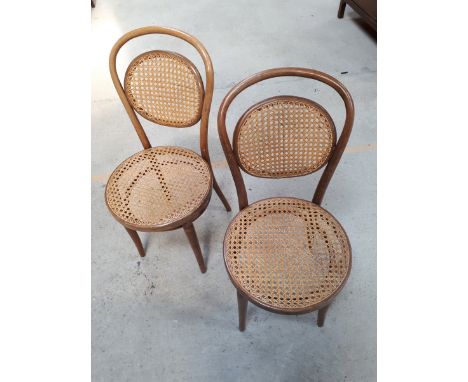  Sale Item:    PAIR DINETTE BENTWOOD CHAIRS   Vat Status:   No Vat   Buyers Premium:  This lot is subject to a Buyers Premium