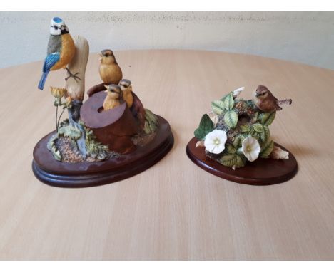  Sale Item:    BFA WREN & NEST & BLUE TIT & CHICKS (AF)  Vat Status:   No Vat   Buyers Premium:  This lot is subject to a Buy