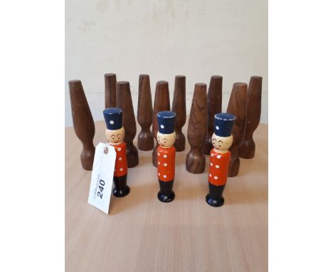  Sale Item:    SET HARDWOOD SKITTLES OXFORD MAKERS  Vat Status:   No Vat   Buyers Premium:  This lot is subject to a Buyers P