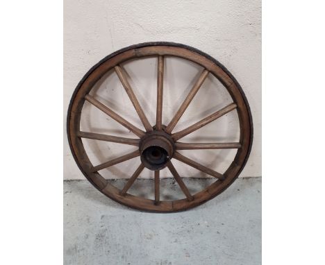  Sale Item:    CART WHEEL   Vat Status:   No Vat   Buyers Premium:  This lot is subject to a Buyers Premium of 15% + Vat @ 20