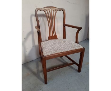  Sale Item:    OPEN ARM CHAIR   Vat Status:   No Vat   Buyers Premium:  This lot is subject to a Buyers Premium of 15% + Vat 