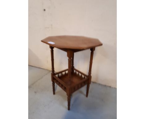  Sale Item:    OAK OCTAGONAL TABLE   Vat Status:   No Vat   Buyers Premium:  This lot is subject to a Buyers Premium of 15% +