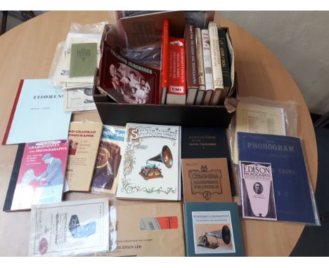  Sale Item:    SELECTION OF BOOKS ON PHONOGRAPH & RESTORATIONS (AF)  Vat Status:   No Vat   Buyers Premium:  This lot is subj