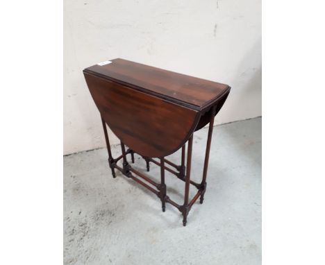  Sale Item:    ROSEWOOD SUTHERLAND TABLE   Vat Status:   No Vat   Buyers Premium:  This lot is subject to a Buyers Premium of