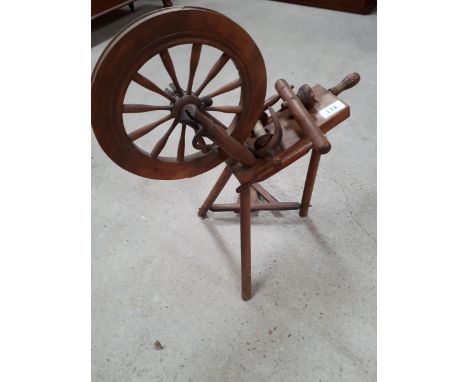  Sale Item:    SPINNING WHEEL (AF)   Vat Status:   No Vat   Buyers Premium:  This lot is subject to a Buyers Premium of 15% +