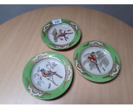  Sale Item:    3 BIRD PLATES   Vat Status:   No Vat   Buyers Premium:  This lot is subject to a Buyers Premium of 15% + Vat @