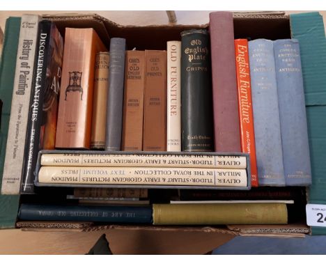  Sale Item:    BOX BOOKS FURNITURE ANTIQUES & PORCELAIN (AF)  Vat Status:   No Vat   Buyers Premium:  This lot is subject to 