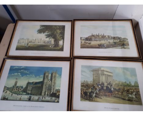  Sale Item:    FRAMED SET 4 LONDON PRINTS   Vat Status:   No Vat   Buyers Premium:  This lot is subject to a Buyers Premium o