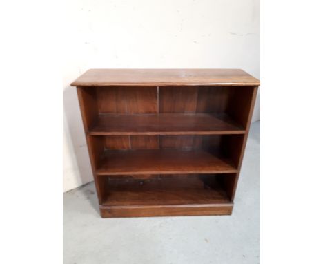  Sale Item:    MAHOGANY OPEN BOOKCASE   Vat Status:   No Vat   Buyers Premium:  This lot is subject to a Buyers Premium of 15