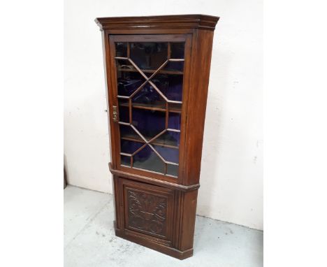  Sale Item:    OAK CORNER CABINET   Vat Status:   No Vat   Buyers Premium:  This lot is subject to a Buyers Premium of 15% + 