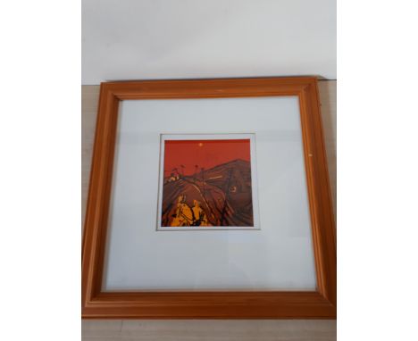  Sale Item:    SCREEN PRINT LEWIS UIG DAVID TONER  Vat Status:   No Vat   Buyers Premium:  This lot is subject to a Buyers Pr