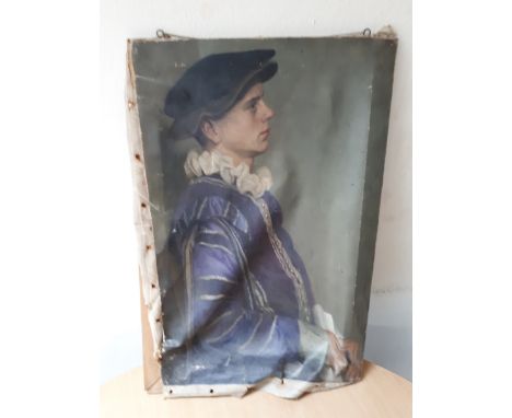  Sale Item:    OIL PAINTING YOUNG GENTLEMAN   Vat Status:   No Vat   Buyers Premium:  This lot is subject to a Buyers Premium