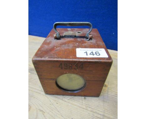  Sale Item:    PLASS CHAERT No3 MODEL PIGEON TIMING CLOCK (AF)  Vat Status:   No Vat   Buyers Premium:  This lot is subject t