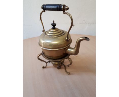  Sale Item:    BRASS SPIRIT KETTLE (AF)   Vat Status:   No Vat   Buyers Premium:  This lot is subject to a Buyers Premium of 