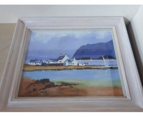  Sale Item:    ACRYLIC PLOCKTON BY J D JOHNSTON   Vat Status:   No Vat   Buyers Premium:  This lot is subject to a Buyers Pre