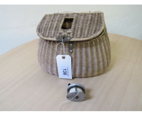  Sale Item:    FISHING CREEL & REEL (AF)   Vat Status:   No Vat   Buyers Premium:  This lot is subject to a Buyers Premium of