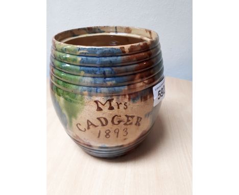 Sale Item:    SEATON ABERDEEN JAR 1893 (AF)   Vat Status:   No Vat   Buyers Premium:  This lot is subject to a Buyers Premiu
