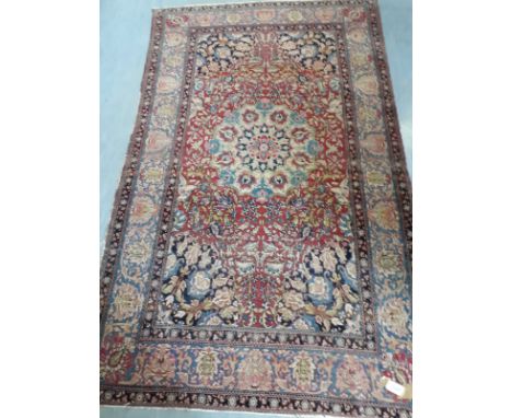  Sale Item:    HAND WOVEN EASTERN RUG 7'7" X 4'8" (AF)  Vat Status:   No Vat   Buyers Premium:  This lot is subject to a Buye
