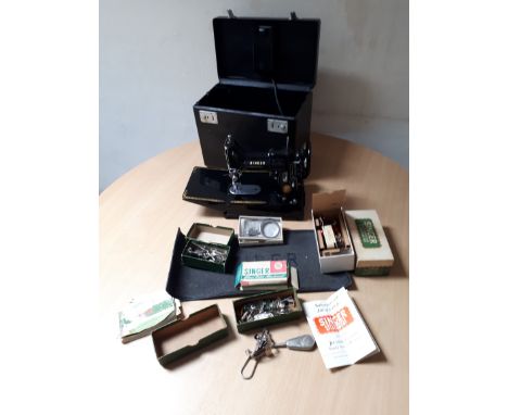  Sale Item:    SINGER 222K SEWING MACHINE   Vat Status:   No Vat   Buyers Premium:  This lot is subject to a Buyers Premium o