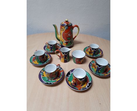  Sale Item:    WINTON COFFEE SET PATTERN NO 301262 (AF)  Vat Status:   No Vat   Buyers Premium:  This lot is subject to a Buy