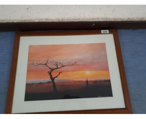  Sale Item:    PRINT SIGNED BY TONY HUDSON   Vat Status:   No Vat   Buyers Premium:  This lot is subject to a Buyers Premium 