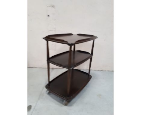 Sale Item:    ELM ERCOL STYLE TROLLEY   Vat Status:   No Vat   Buyers Premium:  This lot is subject to a Buyers Premium of 1