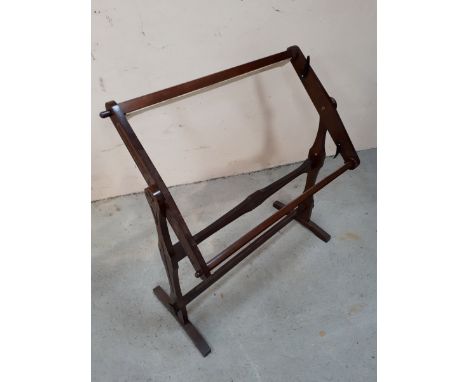  Sale Item:    MAHOGANY TAPESTRY SCREEN   Vat Status:   No Vat   Buyers Premium:  This lot is subject to a Buyers Premium of 