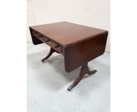  Sale Item:    MAHOGANY SOFA TABLE   Vat Status:   No Vat   Buyers Premium:  This lot is subject to a Buyers Premium of 15% +