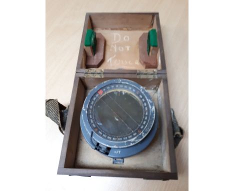  Sale Item:    CASED SHIPS COMPASS (AF)   Vat Status:   No Vat   Buyers Premium:  This lot is subject to a Buyers Premium of 