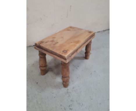  Sale Item:    PINE MILKING STOOL (AF)   Vat Status:   No Vat   Buyers Premium:  This lot is subject to a Buyers Premium of 1