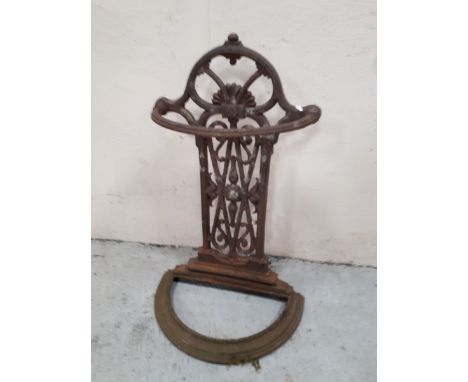  Sale Item:    CAST IRON UMBRELLA STAND   Vat Status:   No Vat   Buyers Premium:  This lot is subject to a Buyers Premium of 