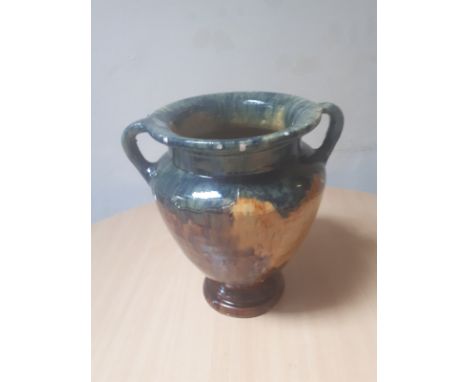  Sale Item:    LARGE URN L J BROWN EDINBURGH LABEL (AF)  Vat Status:   No Vat   Buyers Premium:  This lot is subject to a Buy