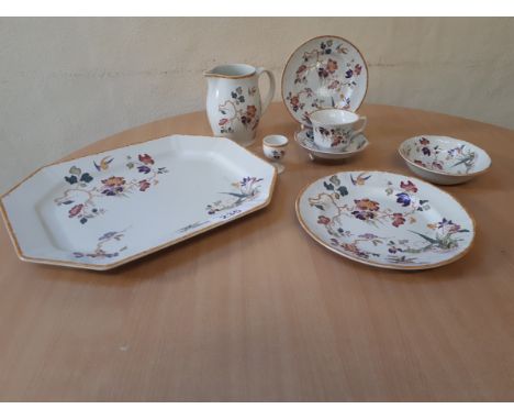  Sale Item:    WEDGWOOD DEVON ROSE TEA & DINNER WARE  Vat Status:   No Vat   Buyers Premium:  This lot is subject to a Buyers
