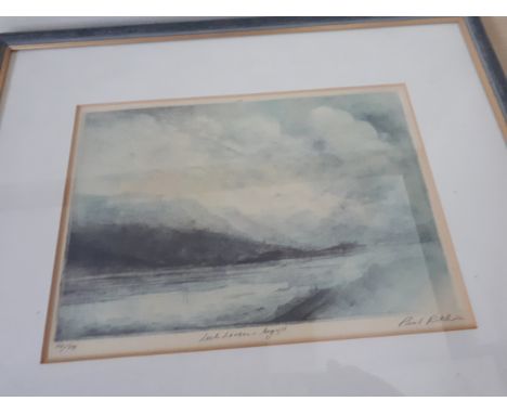  Sale Item:    LTD EDITION PRINT LOCH LEVEN ARGYLL BY P RITCHIE  Vat Status:   No Vat   Buyers Premium:  This lot is subject 