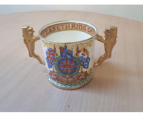  Sale Item:    PARAGON CORONATION LOVING CUP LTD EDITION 469 OF 1000  Vat Status:   No Vat   Buyers Premium:  This lot is sub
