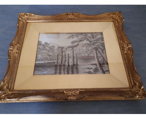  Sale Item:    JAPANESE SILK THREAD PICTURE- LABEL TO REAR DATED 1921  Vat Status:   No Vat   Buyers Premium:  This lot is su