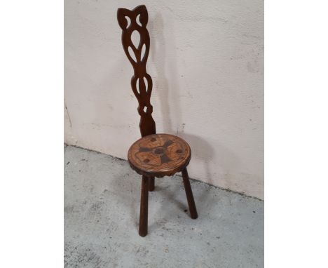  Sale Item:    OAK SPINNING STOOL   Vat Status:   No Vat   Buyers Premium:  This lot is subject to a Buyers Premium of 15% + 