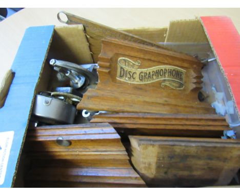  Sale Item:    BOX GRAMAPHONE SPARES (AF)   Vat Status:   No Vat   Buyers Premium:  This lot is subject to a Buyers Premium o