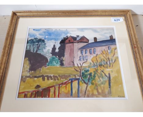  Sale Item:    W C PAINTING BY JOHN MCNAIRN HOUSE  Vat Status:   No Vat   Buyers Premium:  This lot is subject to a Buyers Pr